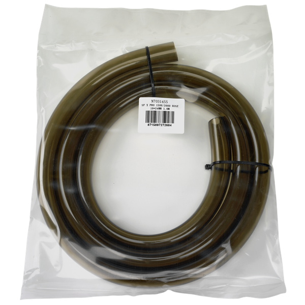 Afbeelding Superfish X Pro 1500-2000 Slang 1.8m - Filtermateriaal - 19/24 mm Zwart Transparant door Petsplace.nl