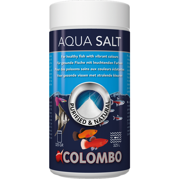 Afbeelding Colombo Aqua Salt - Waterverbeteraars - 250 ml door Petsplace.nl