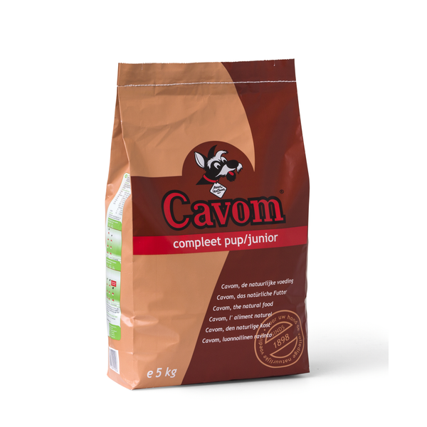 Afbeelding Cavom Compleet Pup/Junior hondenvoer 5 kg door Petsplace.nl