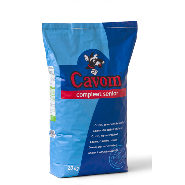 Afbeelding Cavom Compleet Senior hondenvoer 20 kg door Petsplace.nl