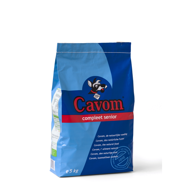 Afbeelding Cavom Compleet Senior hondenvoer 5 kg door Petsplace.nl