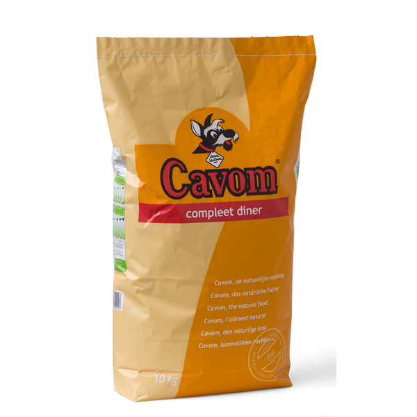 Afbeelding Cavom Compleet Diner Hondenvoer 10 kg door Petsplace.nl