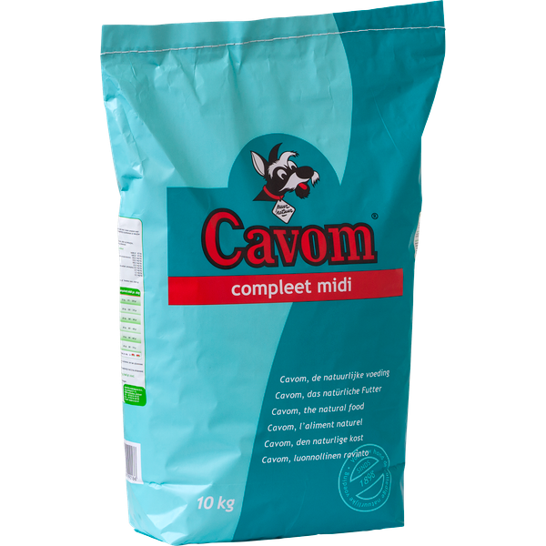 Cavom Compleet Midi - Hondenvoer - 10 kg