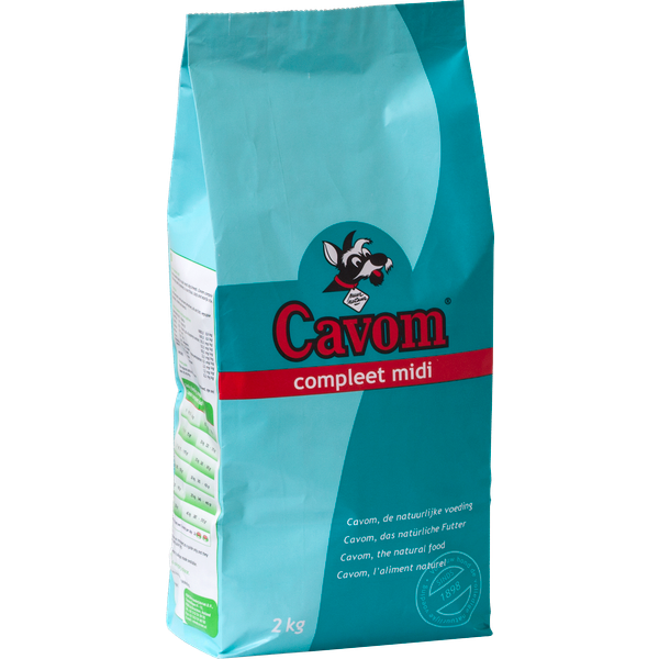 Afbeelding Cavom Compleet Midi hondenvoer 2 kg door Petsplace.nl