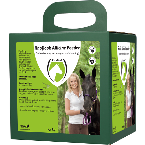 Afbeelding Excellent Garlic Allicin Poeder - Voedingssupplement - 1 kg door Petsplace.nl