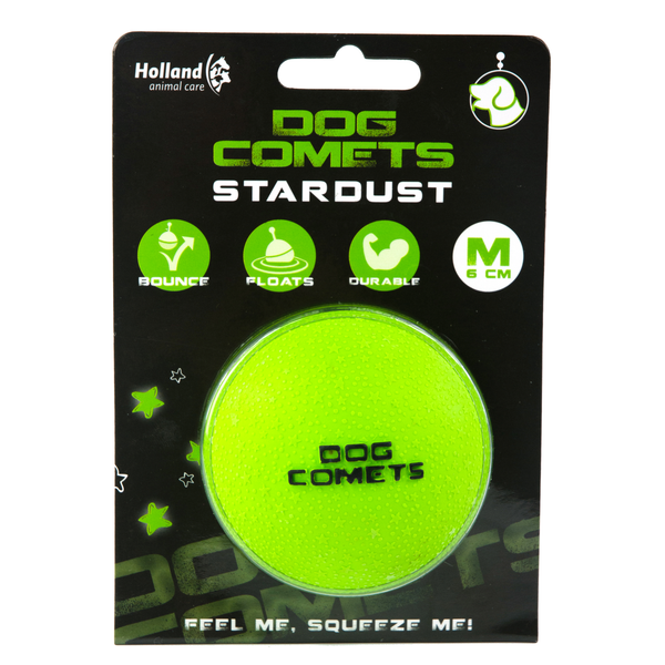 Dog Comets Ball Stardust - Groen