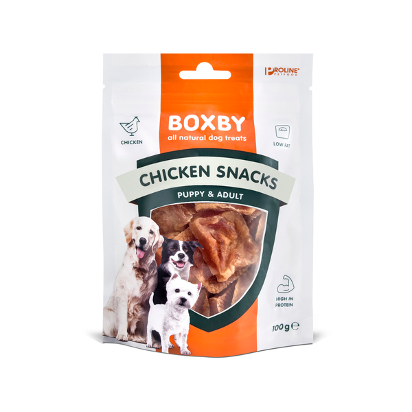 Afbeelding Boxby for dogs Chicken Snacks 100 gram door Petsplace.nl