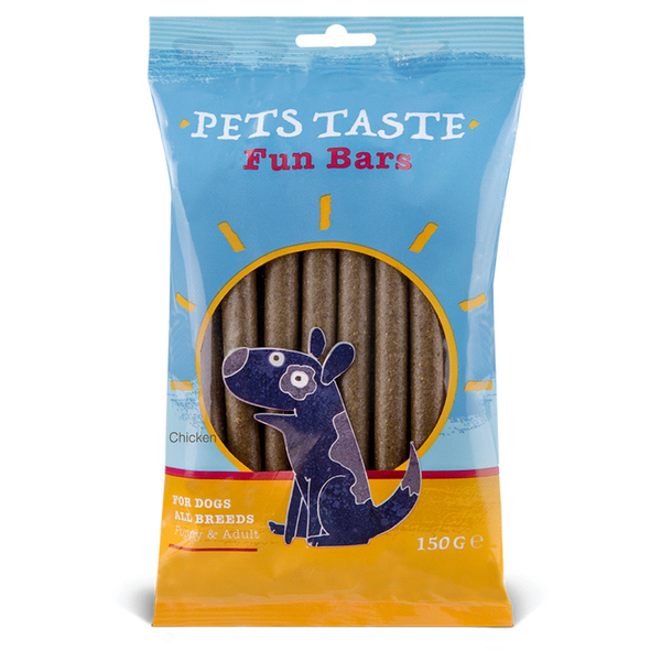 Pets Taste Rolls Kip - Hondensnacks - Kip 150 g 12 stuks