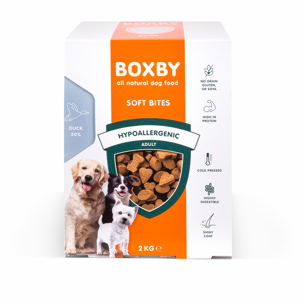 Boxby Hypoallergenic Hondenvoeding Eend - Hondenvoer - 2 kg
