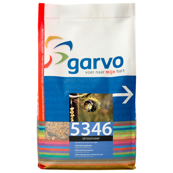 Garvo Strooivoer - Voer - 14x36x69 cm 2 kg