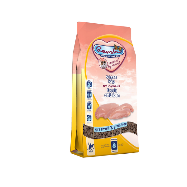 Afbeelding Renske Kat Super Premium Adult Verse Kip 1.5 kg door Petsplace.nl