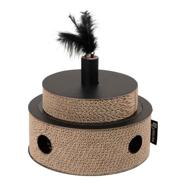 District 70 Fiesta 25 x 25 x 25 cm - Kattenspeelgoed - Zwart