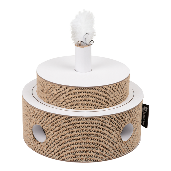 District 70 Fiesta 25 x 25 x 25 cm - Kattenspeelgoed - Wit