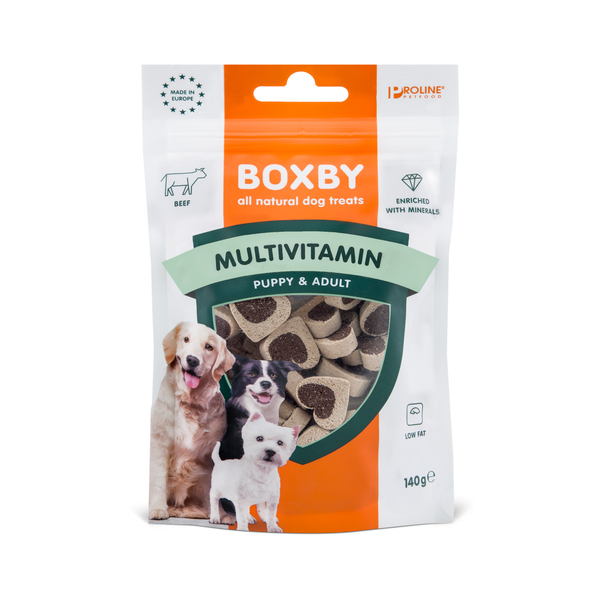 Afbeelding Proline Boxby Multivitamin - Hondensnacks - 140 g door Petsplace.nl