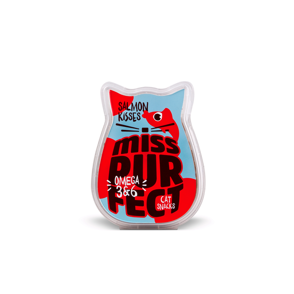 Afbeelding Miss Purfect Salmon Kisses 60 gr kattensnoep Per stuk door Petsplace.nl