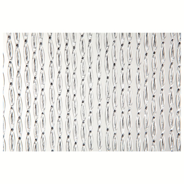 Afbeelding 2.Lif Vliegengordijn Madrid - Hordeuren - 93 x 230 cm Zwart door Petsplace.nl