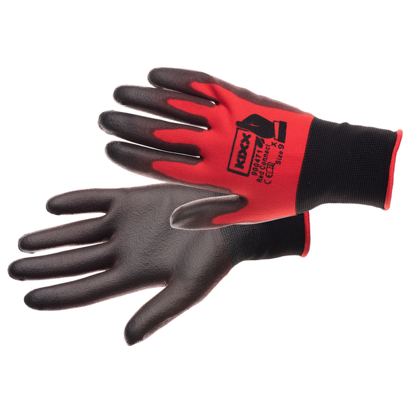 Kixx Tuinhandschoen Red Connect - Touch Rood&Zwart - Handschoenen - 9
