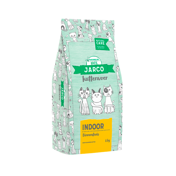 Afbeelding Jarco Natural Cat Vers Vlees Indoor - Kattenvoer - Kip 6 kg door Petsplace.nl