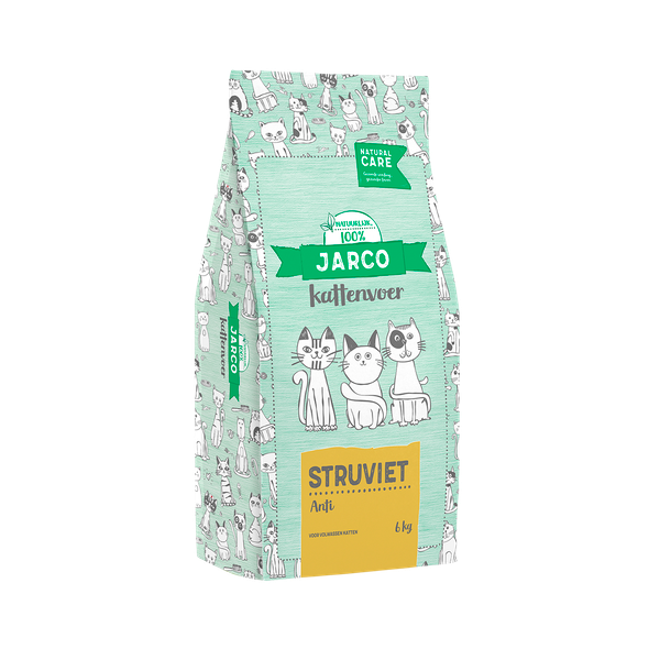 Afbeelding Jarco Natural Cat Anti-Struviet - Kattenvoer - Gevogelte 6 kg Care door Petsplace.nl