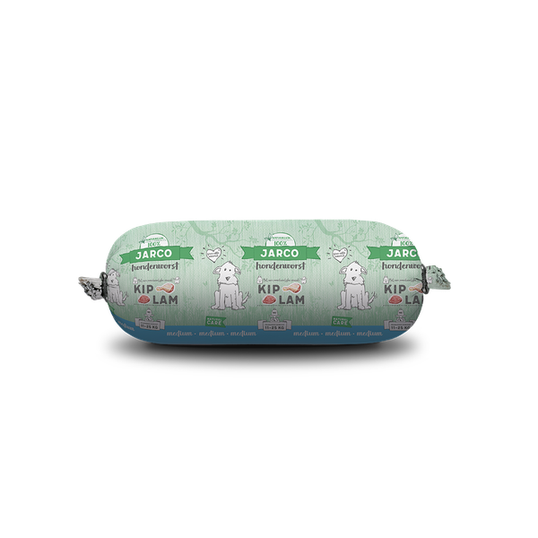 Afbeelding Jarco Dog Verse Worst Medium 450 g - Hondenvoer - Kip&Lam 11-25 Kg door Petsplace.nl