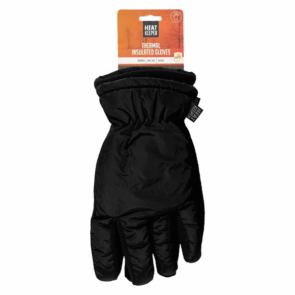 Afbeelding Heatkeeper Thermohandschoen Mega Dames - Handschoenen - Zwart One Size door Petsplace.nl