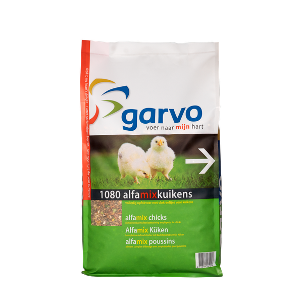 Garvo Alfamix Kuikens - Kippenvoer - 4 kg