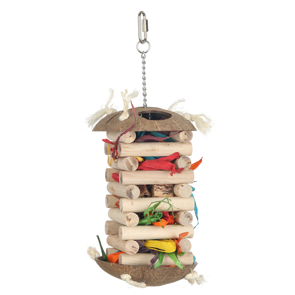 Homestyle Vogelspeelgoed Stacker - Vogelspeelgoed - 11x33 cm