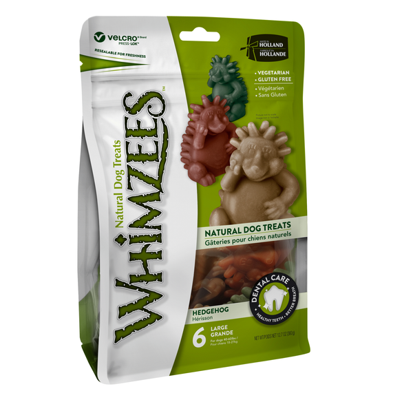 Afbeelding Whimzees Egels - L - 6 stuks door Petsplace.nl