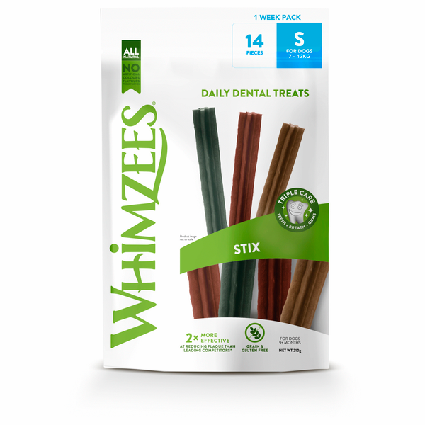 Whimzees Stix Voordeel Verpakking - Hondensnacks - 230 g 14 stuks S