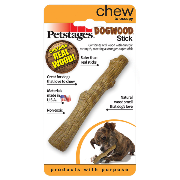 Petstages Dogwood Stick voor honden Extra Small