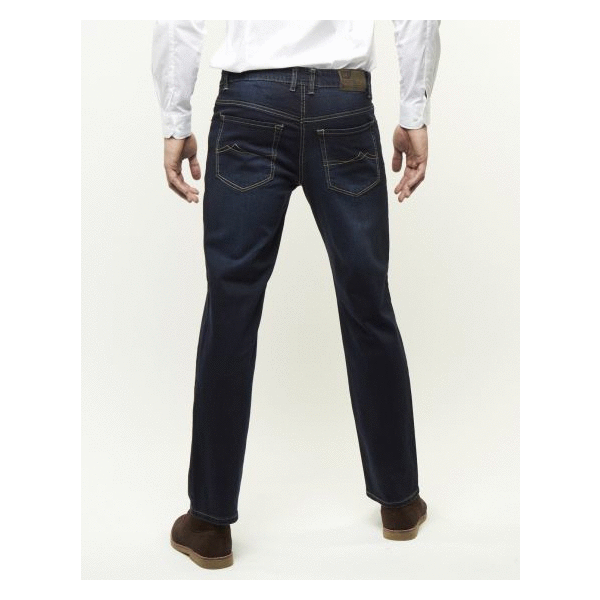 247 Jeans Spijkerbroek Palm S05 Donkerblauw - Werkkleding - L32w33