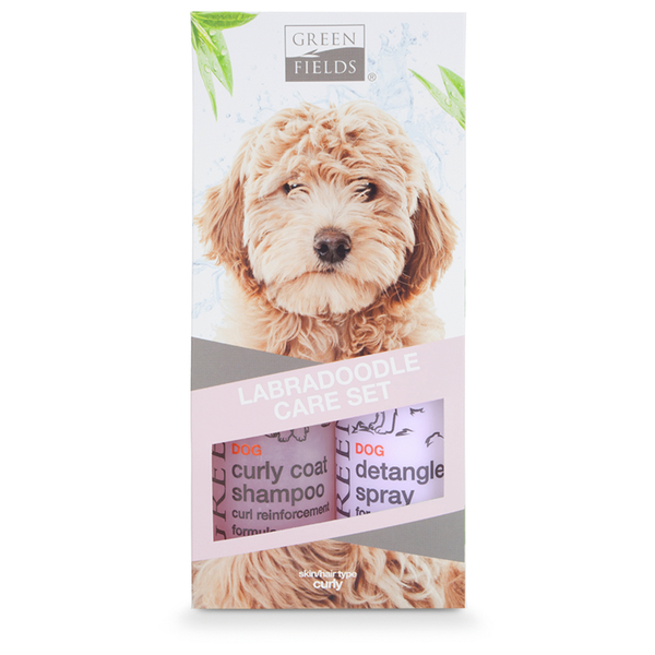 Afbeelding Labradoodle Care Set door Petsplace.nl