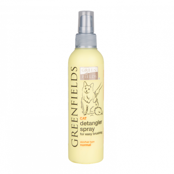 Afbeelding Greenfields Cat Detangler Anti-Klit Spray - Vachtverzorging - 200 ml door Petsplace.nl