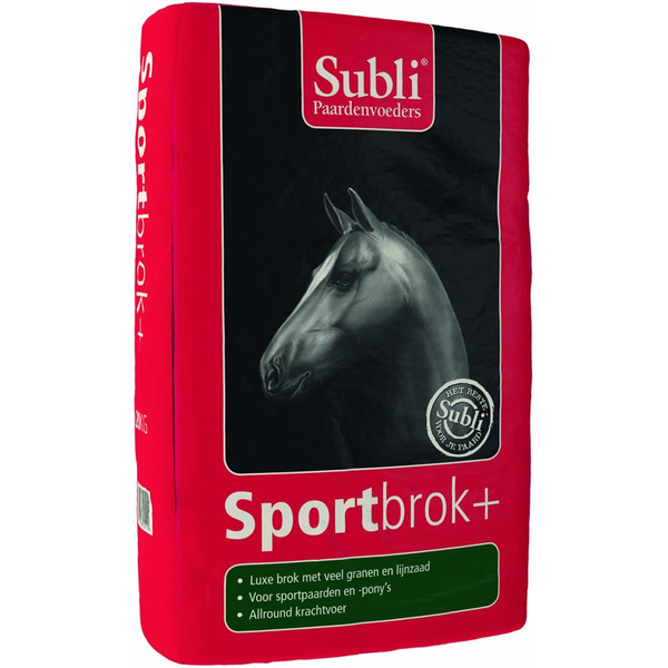 Afbeelding Subli Sportbrok Plus - Paardenvoer - 20 kg door Petsplace.nl