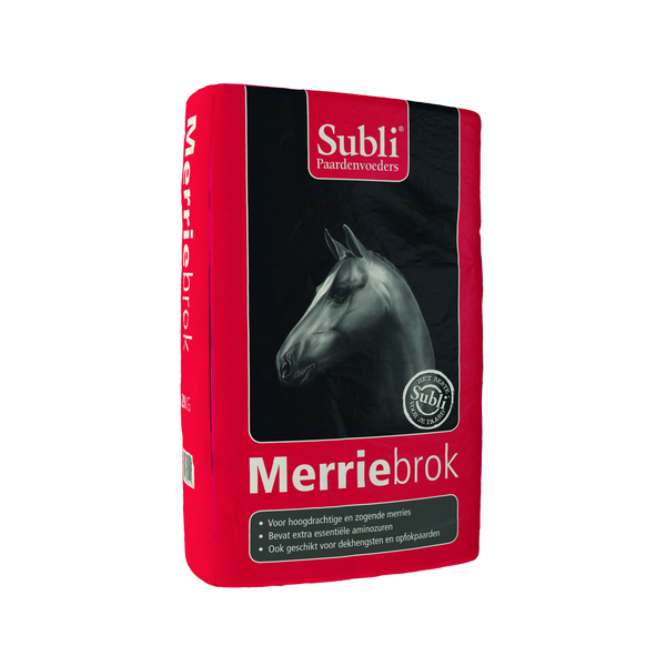 Afbeelding Subli Merriebrok - Paardenvoer - 20 kg door Petsplace.nl