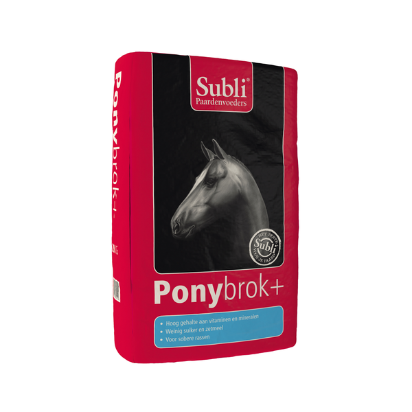 Afbeelding Subli Ponybrok Plus - Paardenvoer - 20 kg door Petsplace.nl