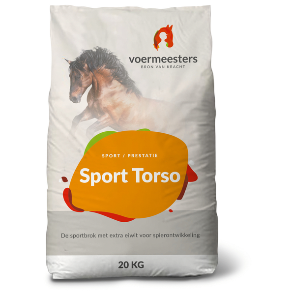 Afbeelding Voermeesters Sport Torso - Paardenvoer - 20 kg door Petsplace.nl