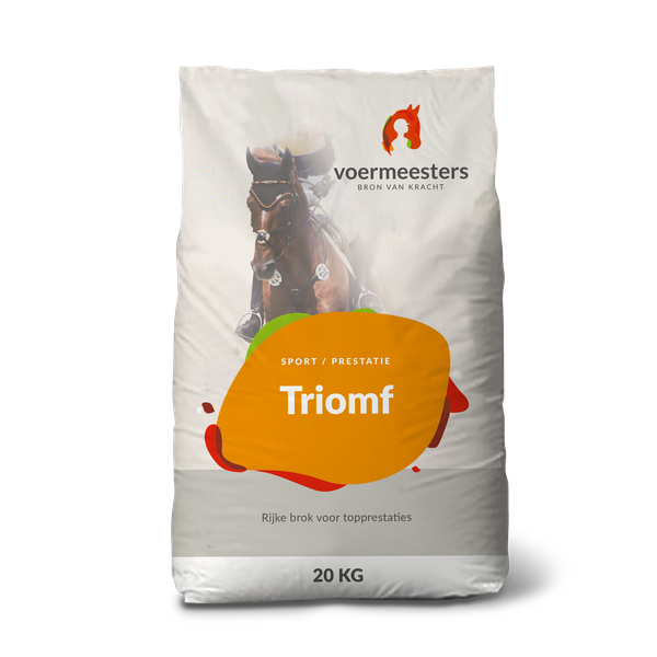 Afbeelding Voermeesters Triomf - Paardenvoer - 20 kg door Petsplace.nl