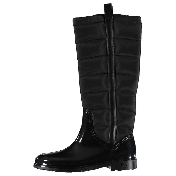 Xqboots Dames Regenlaars Zwart - Laarzen - 38