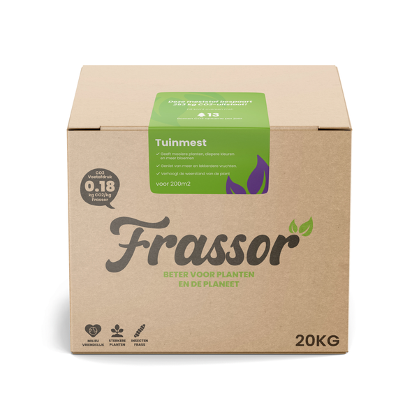 Frassor Insectenmest Tuin Frass 200 m2 - Siertuinmeststoffen - 20 kg