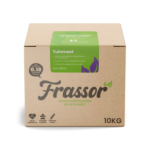 Frassor Insectenmest Tuin Frass 100 m2 - Siertuinmeststoffen - 10 kg