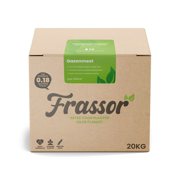 Frassor Insectenmest Gazon Frass 300 m2 - Gazonmeststoffen - 20 kg