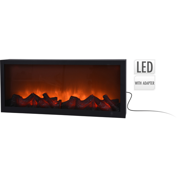 Homestyle Led Openhaard - Decoratie - 57x25 cm