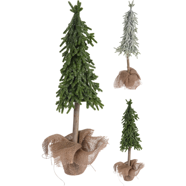 Afbeelding Homestyle Kerstboom In Pot - Kunstkerstboom - 20x20x57 cm Assorti Assorti door Petsplace.nl