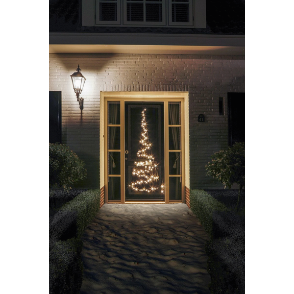 Fairybell Deurverlichting - Kerstverlichting - 210 cm Warm Wit 120 led