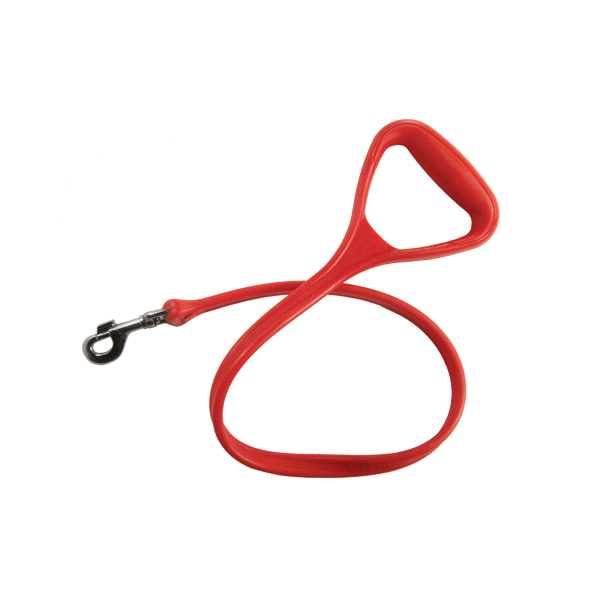 Afbeelding The Perfect Leash Looplijn Walker Full-Stretch Rood - Hondenriem - 84 cm door Petsplace.nl