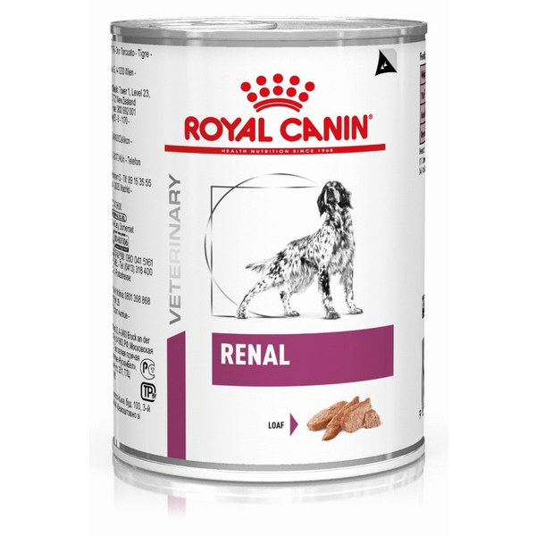 Royal Canin Veterinary Diet Hond Renal Blik 12x410gr