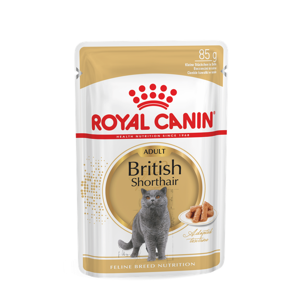 Afbeelding Royal Canin British Shorthair Adult Pouch 12 zakjes door Petsplace.nl