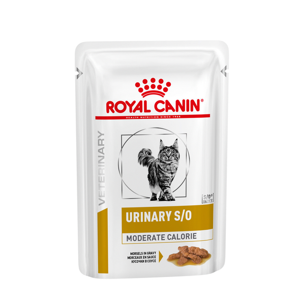 Royal Canin Urinary S/O Moderate Cal. kat - zalm 12 x 85 g