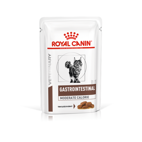 Afbeelding Royal Canin Gastro Intestinal Moderate Calorie Kat 12x85 gr. door Petsplace.nl